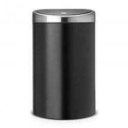Brabantia - kosz na śmieci Touch Bin New 40l czarny mat FPP