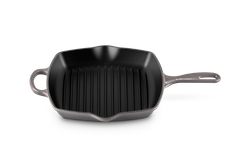 Le Creuset - patelnia żeliwna grillowa z dwoma uchwytami 26 cm Flint