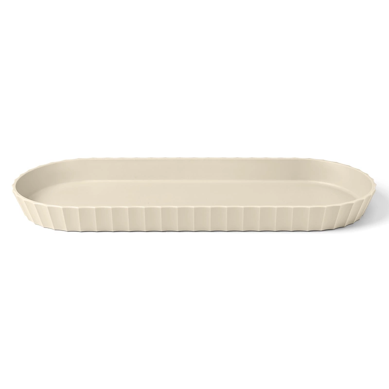 Blim Plus - MINERVA Półmisek owalny 37,5x15 cm kremowa