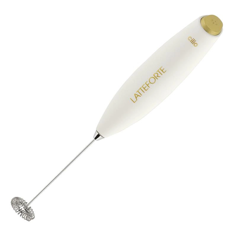 Cilio - spieniacz do mleka na stojaku, 23 cm, biały Latteforte