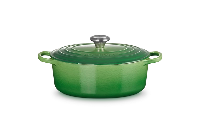 Le Creuset - brytfanna żeliwna emaliowana Signature 31 cm 6,3 l Bamboo