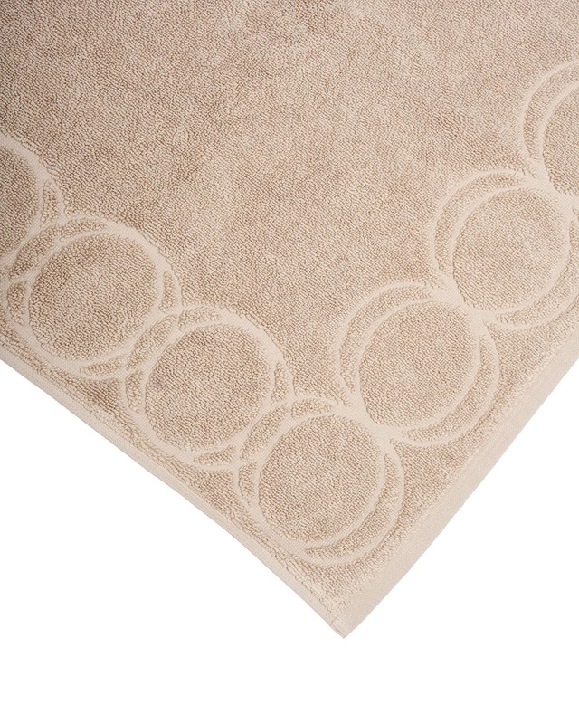 Officine Monogram - Dywanik łazienkowy MonogramOpus 60x100cm beżowy