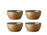 Bitz - Zestaw misek 4szt. 12cm Wood/Forest Stoneware