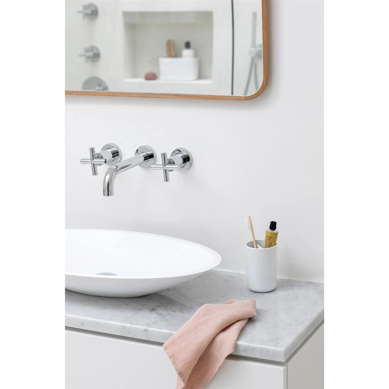 Brabantia - Kubek na szczoteczkę do zębów ReNew biały