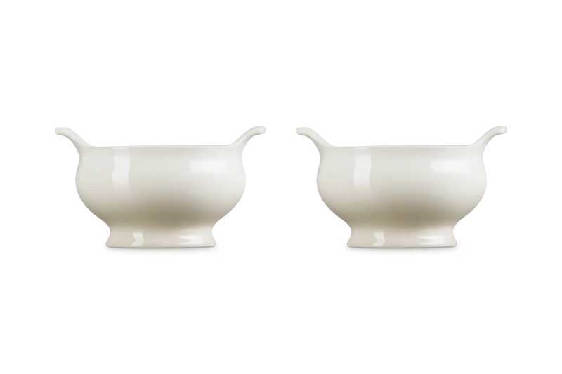 Le Creuset - Zestaw 2 Bulionówek 600ml meringue