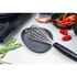 Lurch - podstawki pod łyżki, 2 szt., silikon, 18 x 13 cm, szare