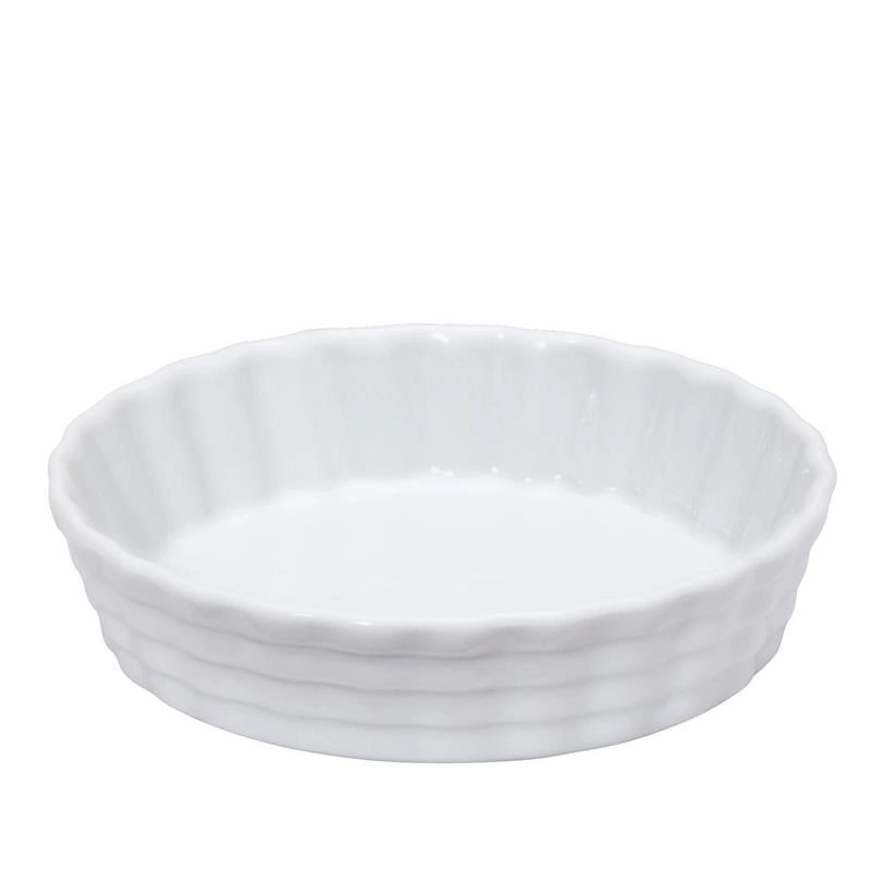 Kuchenprofi - minibrytfanna porcelanowa, okrągła, śred. 13 cm Burgund