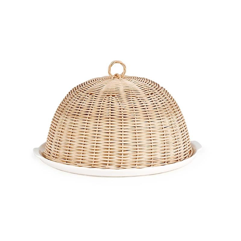 La Porcellana Bianca - wiklinowy klosz 28 cm Midollino