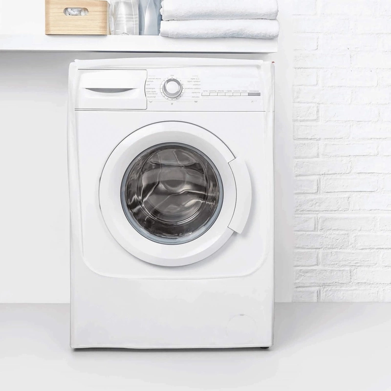 RAYEN - Pokrowiec na pralkę ładowaną od przodu, biały