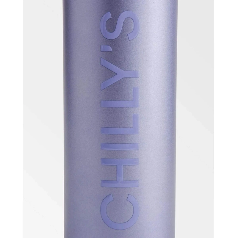 Chilly's Bottles - Butelka sportowa Chilly's | 1000 ml | Matowy metalik Lawenda