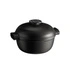 Emile Henry - Garnek ceramiczny "Delight" na indukcję 4L - czarny DP