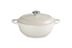 Le Creuset - Garnek żeliwny 26 cm meringue