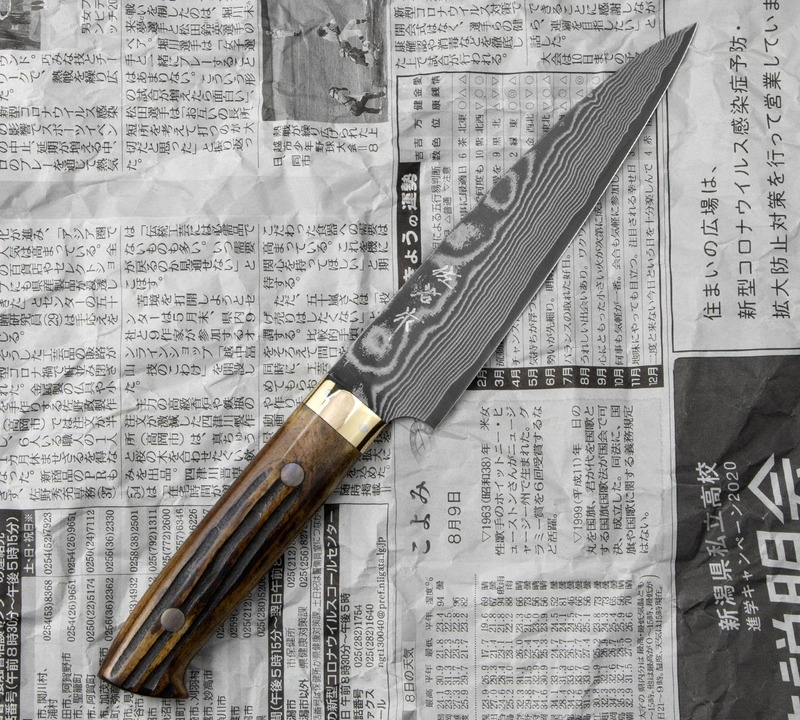 Takeshi Saji - YBB Ręcznie kuty nóż uniwersalny 15cm