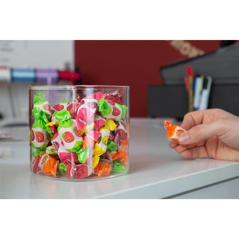 Lurch - pojemnik kuchenny, szkło borokrzemowe/stal nierdzewna, 1,1 l, 11 x 11 x 16 cm