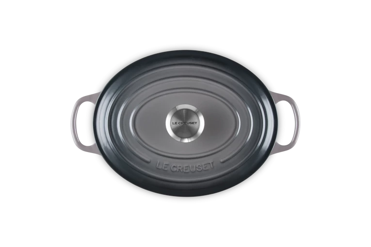 Le Creuset - brytfanna żeliwna emaliowana Signature 31 cm 6,3 l Flint