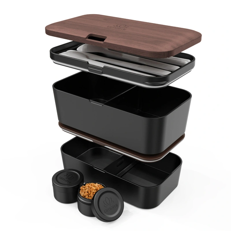 UMAMI - Lunchbox Nestable - Walnut Black - 1500ml