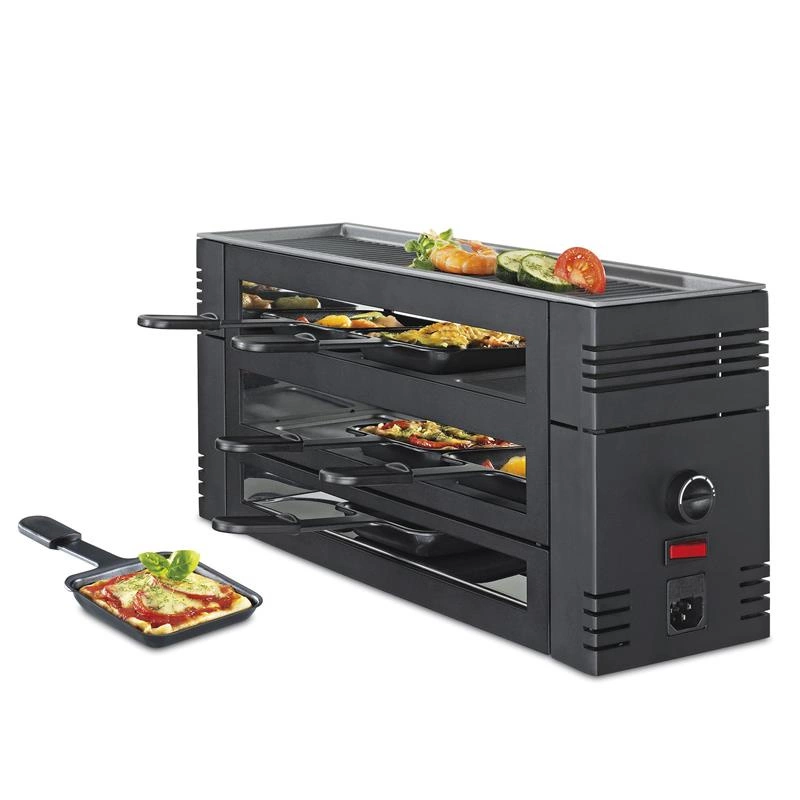 Spring - raclette/piec do mini-pizzy, dla 6 os., 46 x 16 x 21,5 cm PIZZARACLETTE