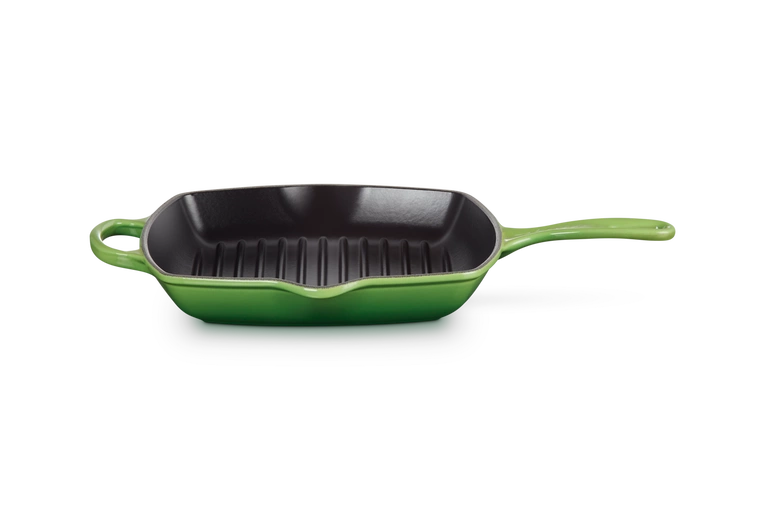 Le Creuset - patelnia żeliwna grillowa z dwoma uchwytami 26 cm Bamboo