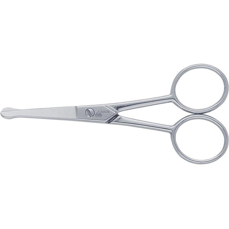 Erbe Solingen - Nożyczki do zarostu oraz nosa stal niklowana 10,5 cm