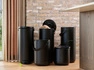 Zone Denmark - Kosz na śmieci Circular 15 l Black