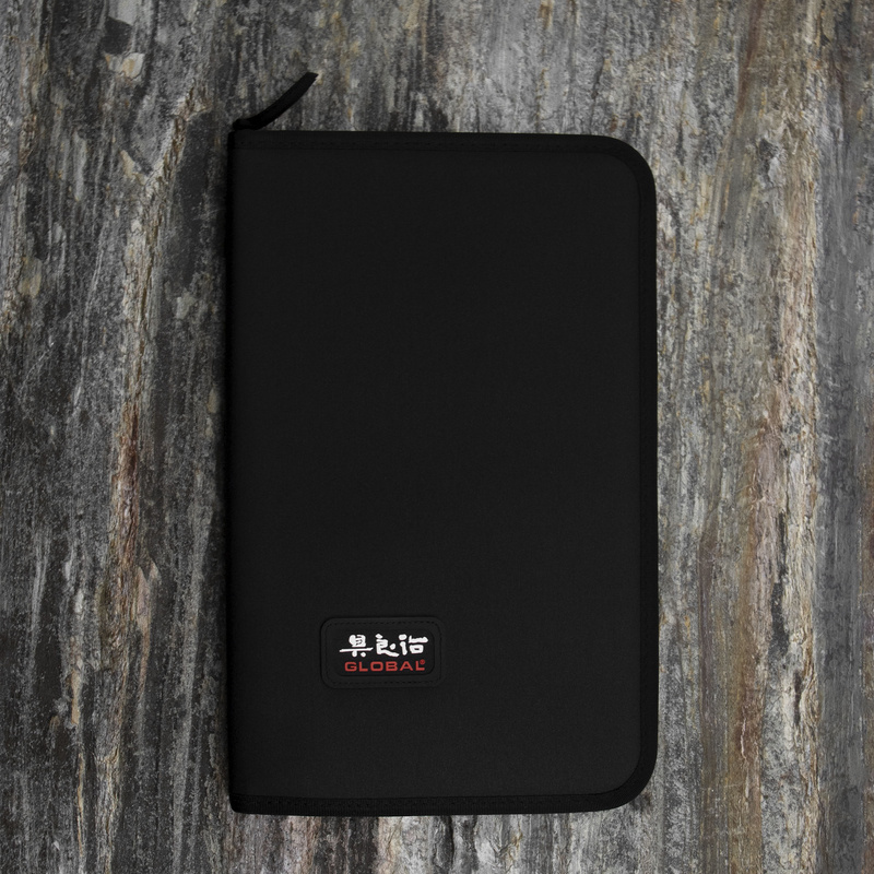 Global - Zestaw szefa kuchni 7 noży w etui