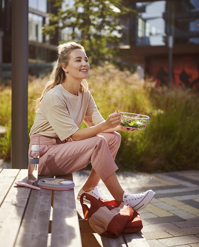 Mepal - Saladbox Ellipse nordic sage