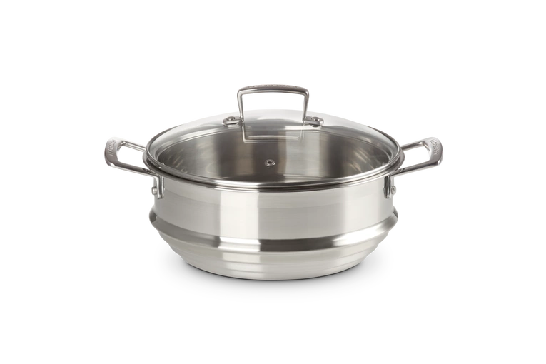 Le Creuset - wkład do gotowania na parze stalowy 24 cm