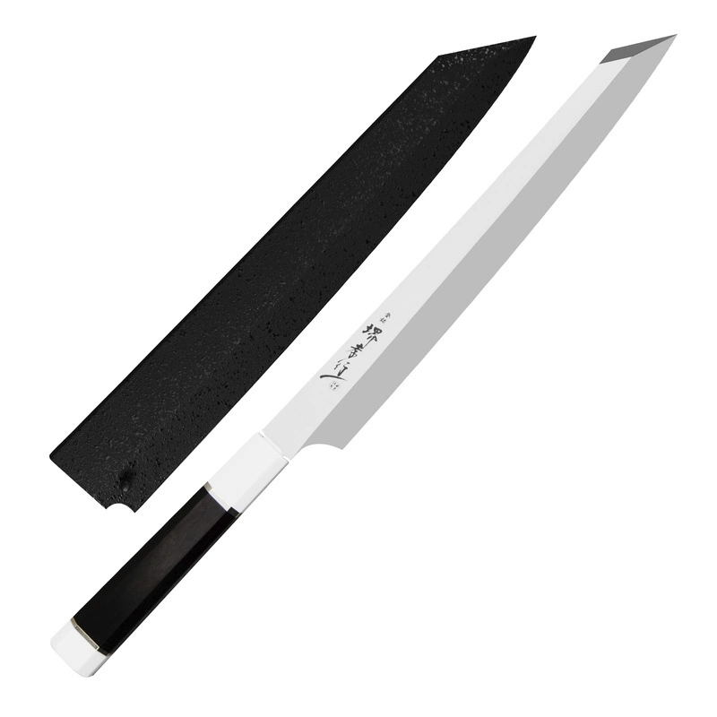 Sakai Takayuki - Ginryu Honyaki SW Nóż Kengata Yanagiba 27 cm