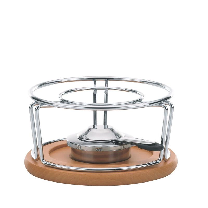 Kela - palnik podgrzewający ze stelażem, śred. 21,5 cm Natura