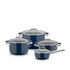 WMF - Zestaw garnków Fusiontec MineralPro granat 4 szt