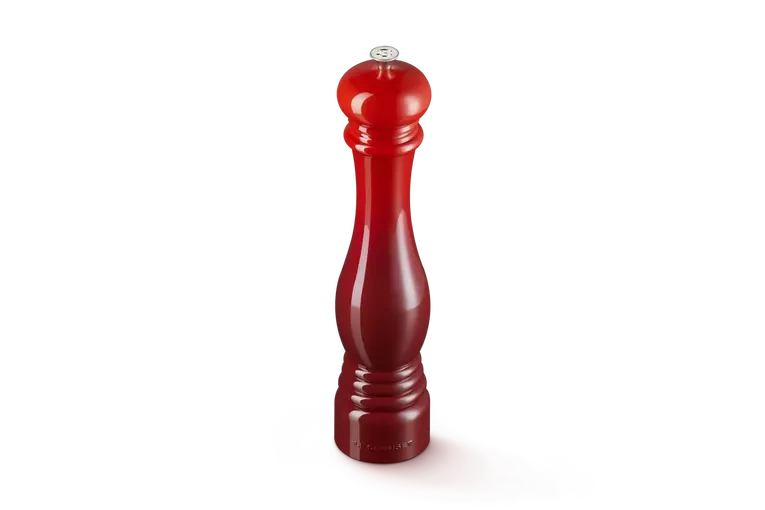 Le Creuset - młynek do soli 30 cm wiśniowy