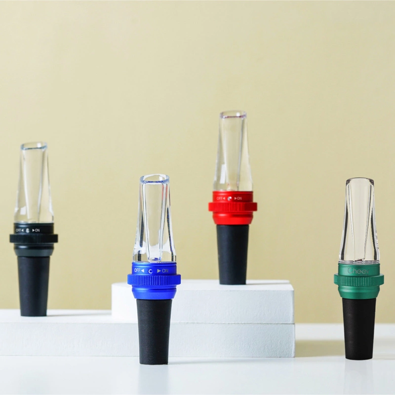 Cheer Moda - Napowietrzacz i nalewak do wina Submarine czarny