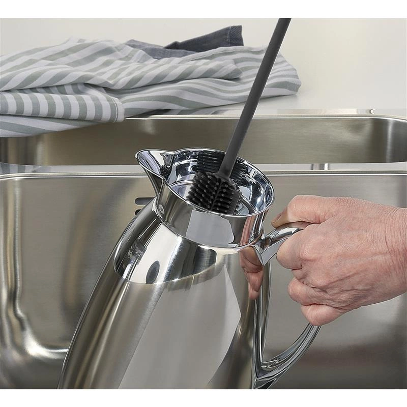 Kuchenprofi - szczotka do mycia karafek, silikon, 31 cm, czarna Trend