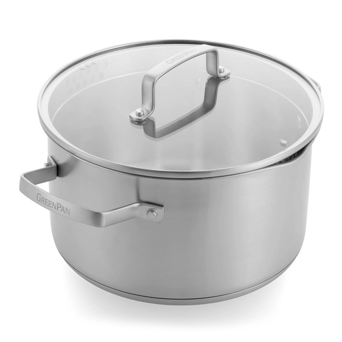 GreenPan - garnek Chef's Collection z pokrywą  4,7 l 22 cm