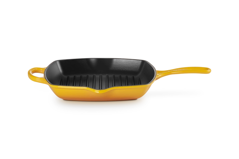 Le Creuset - patelnia żeliwna grillowa z dwoma uchwytami 26 cm Nectar