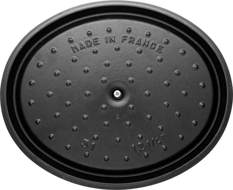 Staub - garnek żeliwny owalny 5.5 l truflowy La Cocotte