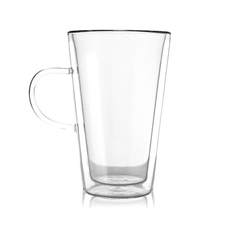 Vialli Design - Szklanka do latte z podwójną ścianką Amo 320 ml