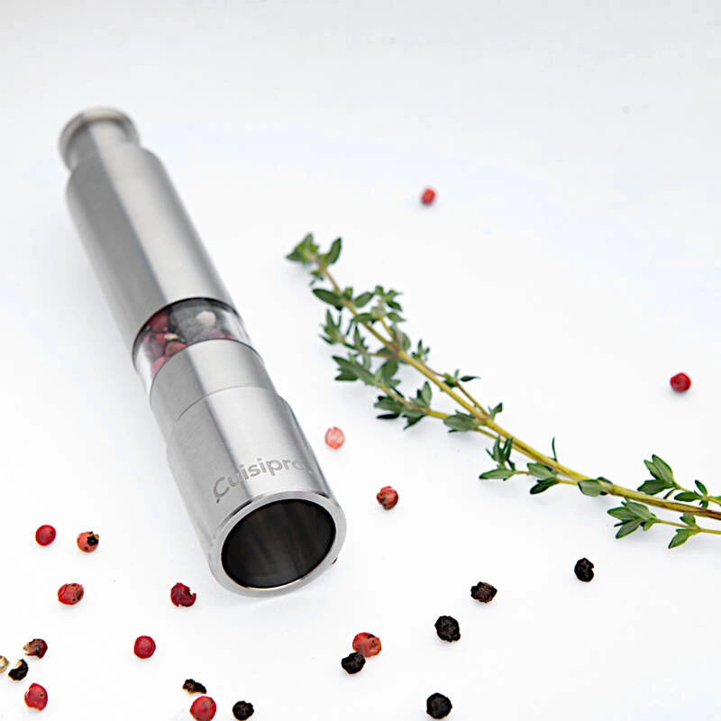 Cuisipro - Młynek do pieprzu/soli stalowy mini