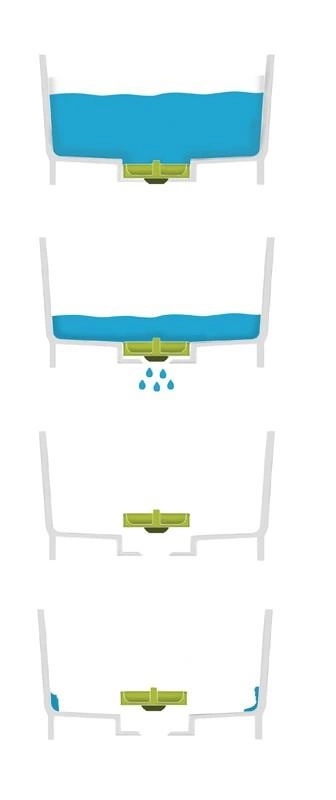 Joseph Joseph - Miska z odpływem Wash&Drain, szara