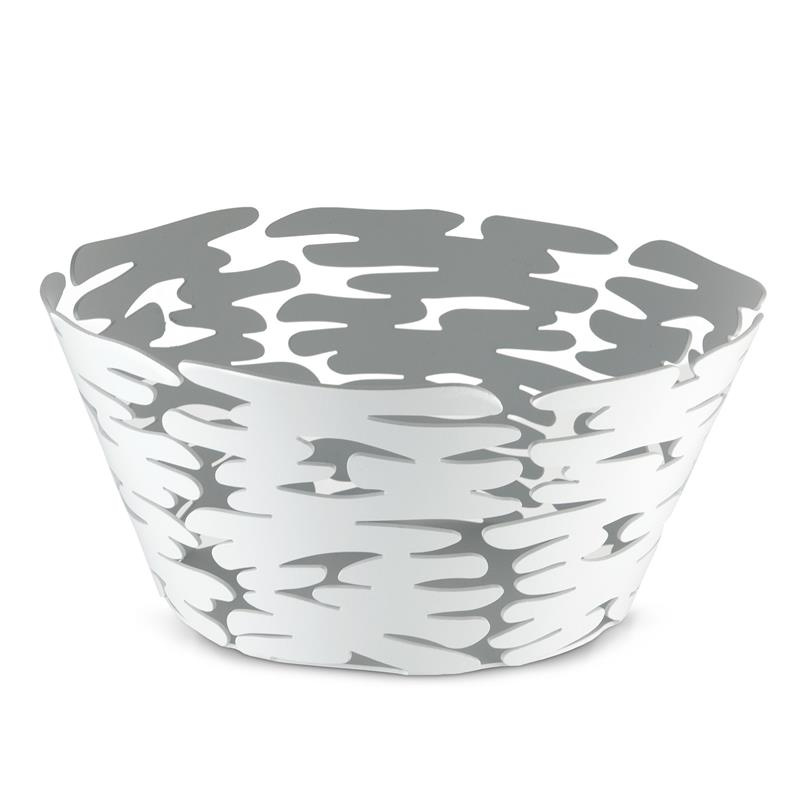Alessi - koszyk, biały; 21 cm BARKET