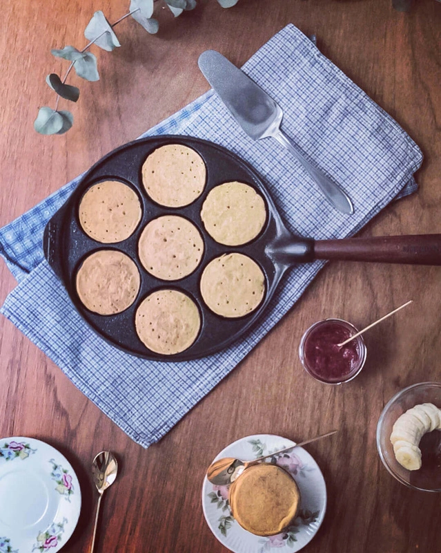 Skeppshult - WALNUT Patelnia do mini pancakes - 23 cm, czarny