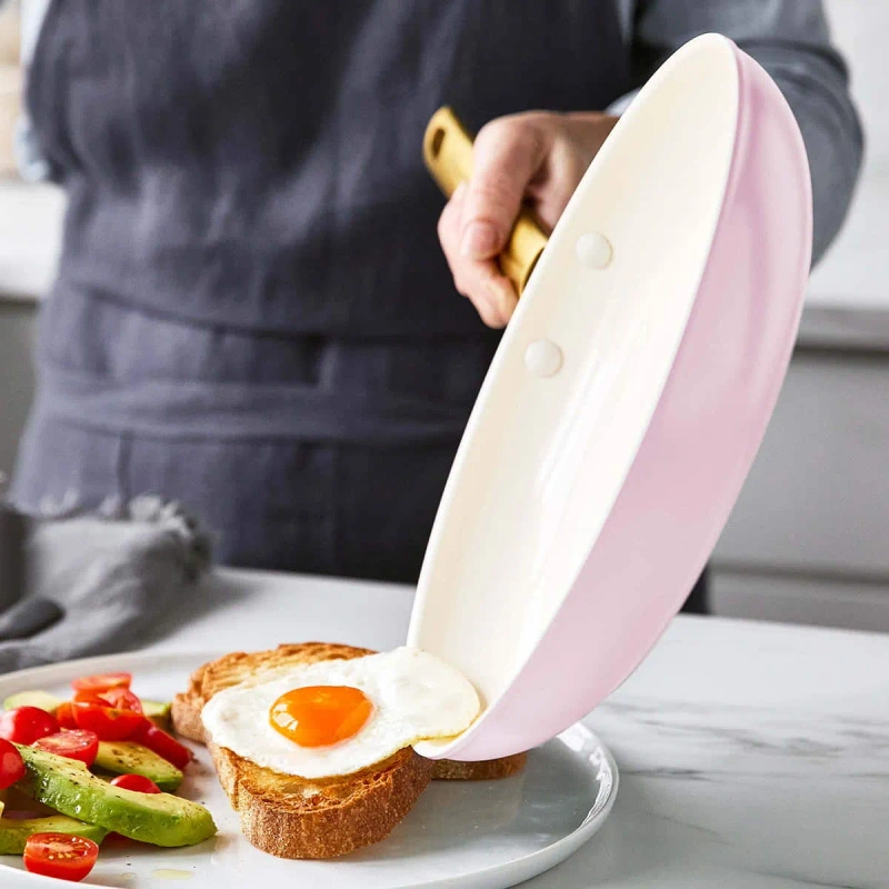 GreenPan - zestaw 10el. Garnków i Patelni Padova Reserve Quartz Pink