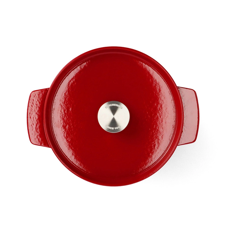 KitchenAid - garnek żeliwny 22 cm 3,3L Empire Red