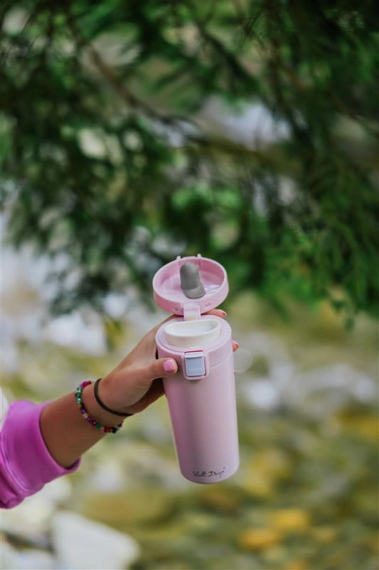 Vialli Design - Kubek termiczny 400ml FUORI różowy