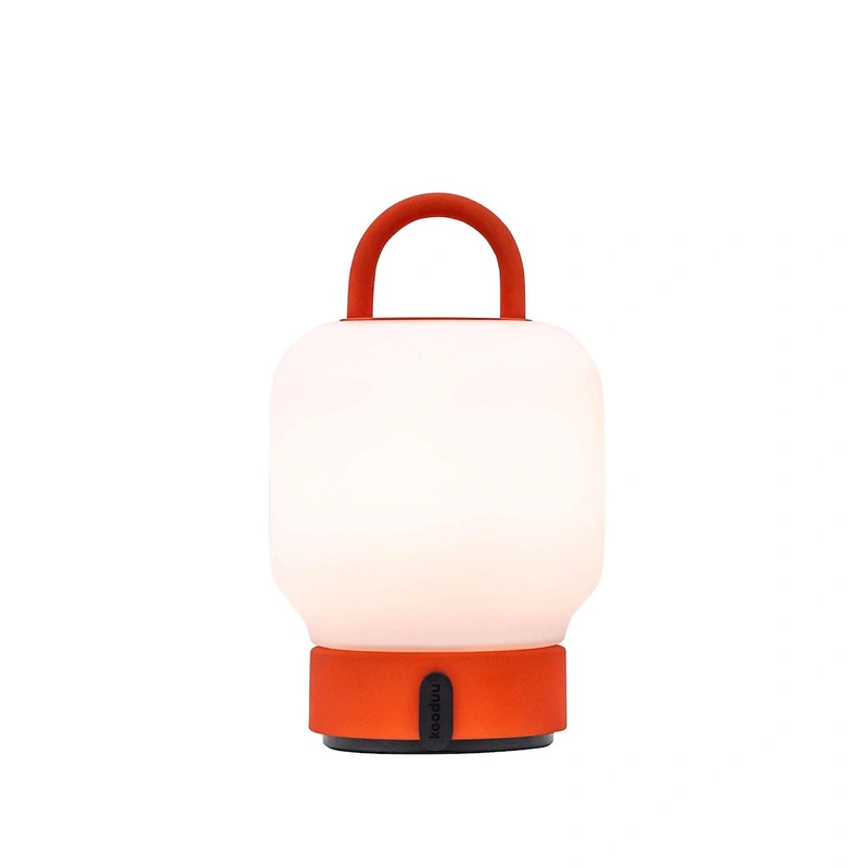 Kooduu - LOOME Lampa przenośna akumulatorowa - Pomarańczowy