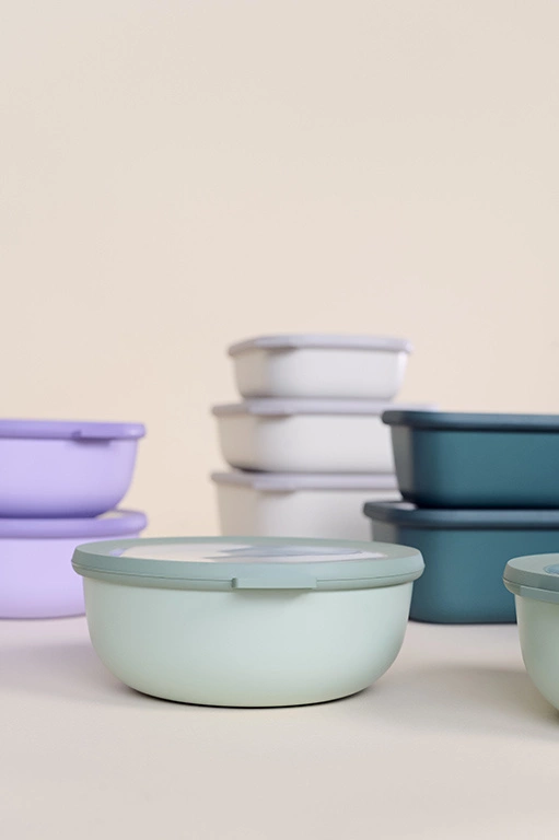 Mepal - Zestaw 3 misek Cirqula okrągła 350 + 750 + 1250 Nordic Lilac