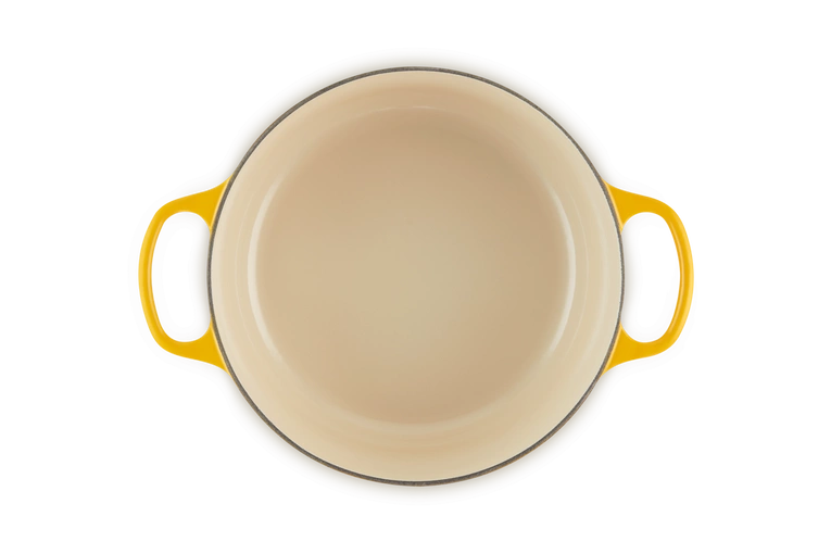 Le Creuset - brytfanna żeliwna emaliowana Signature okrągła 26 cm 5,3 l nectar