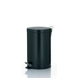 Kela - kosz otwierany pedałem, 12,0 l, czarny Kilian