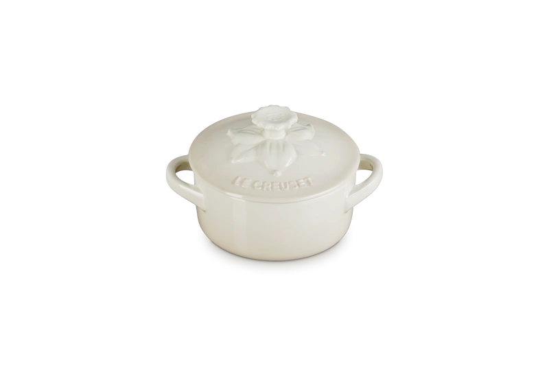 Le Creuset - Mini-Cocotte 10 cm Jardin meringue