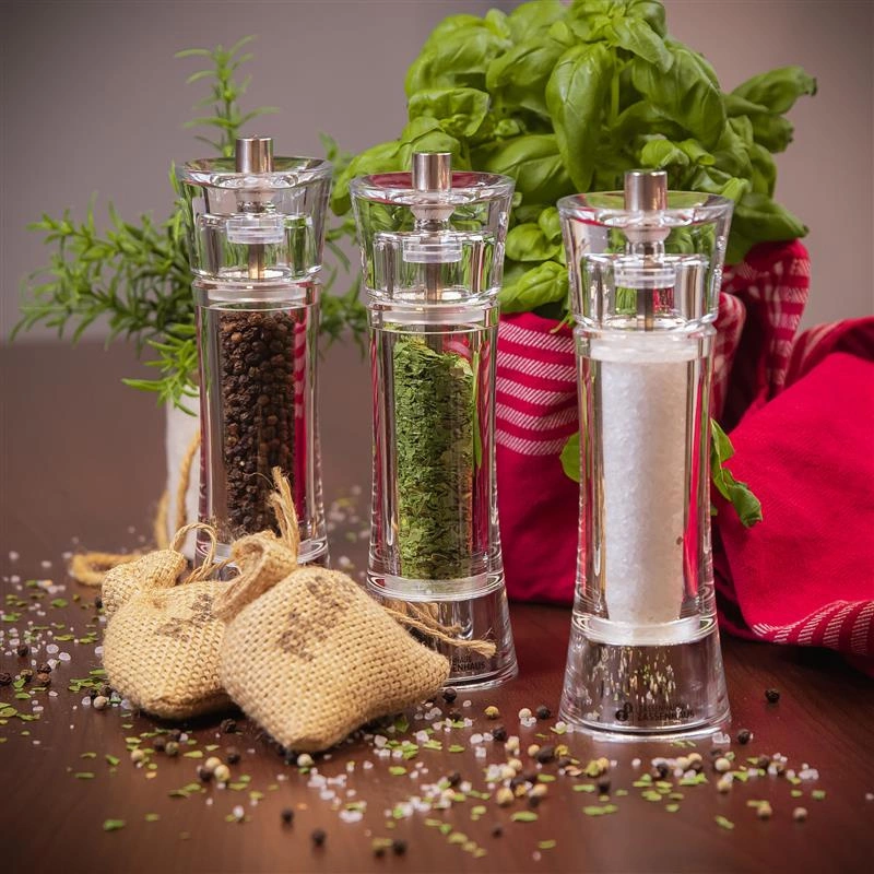 Zassenhaus - młynek do soli, śred. 5,8x18 cm, akrylowy Aachen